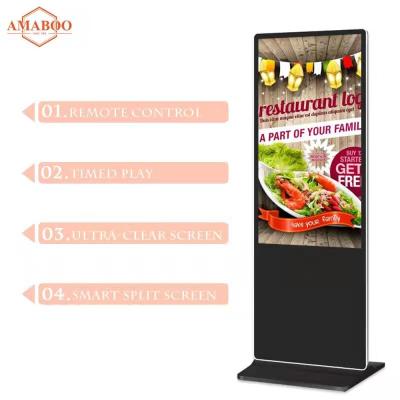 China Eco-friendly Android System Touch Screen Digital Signage Kiosk 32 Inch Floor Standing LCD Advertising Player for sale