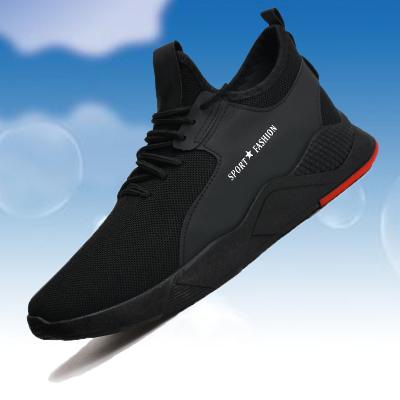 China Classic Fashion Breathable Injection Walking Shoes Mens Breathable Comfort Shoes Cheap Sports Shoes For Men for sale