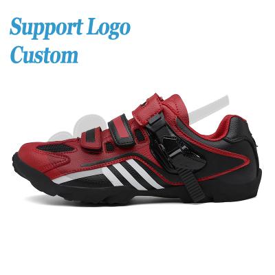 China CUSHIONING 2021 Wholesale Microfiber Leather Anti-slippery Velcro Brand Custom Cycling Shoes for sale