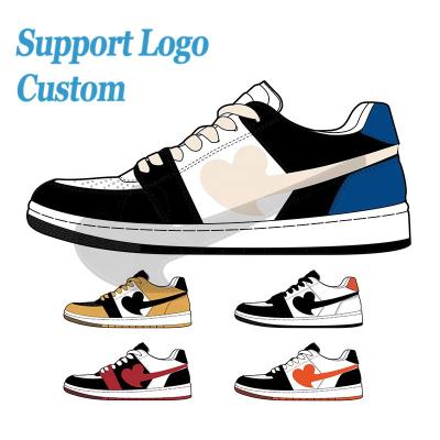 China Fashion Trend Custom Design Shoe Travis Scotts Low Top Original High Quality A J Skateboard Genuine Leather Shoes for sale