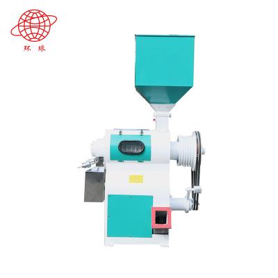 China White Rice Processing TQN128 Iron And Sand Roller Small Capacity Rice Mill / Rice Whitener for sale