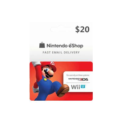 China US NS Nintendo eShop USA Switch Refillable Card for $20 for sale