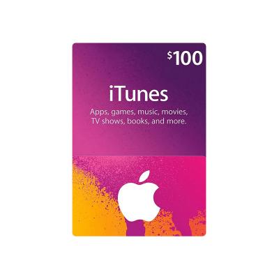 China US $100 App Store and iTunes Gift Card for US account only for sale