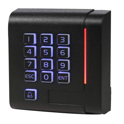 China 125KHz Wiegand 26/34 RFID Keypad Connect EM ID Card Reader for Access Control Panel HBK-1003A for sale