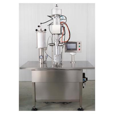 China Semi Automatic Chemical Under Cap Aerosol Filling Machine For Refrigerant R134a for sale