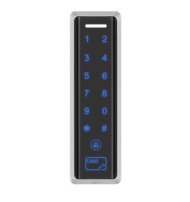 China ABS frame+PCB Board ZKRadio Touch Password Keypad  RFID 13.56MHz Access Control IC Card Reader Support ICODE2 HID iCLASS &  Felica Card for sale