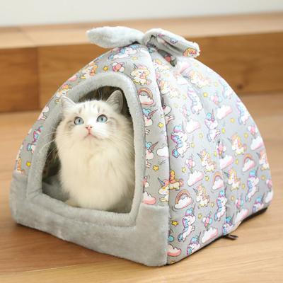 China Wholesale Custom Viable Logo Small Animals Sustainable Pet Tent Tents Pet Toys for sale