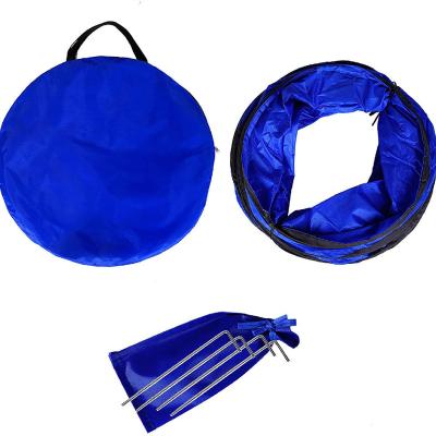 China Sustainable Outdoor Dog Training Equipment Aigility Dog Tunnel for sale