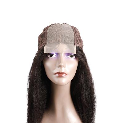 China 4x4 10-32 Inch 4*4 Lace Front Human Hair Wigs Wholesale Mink Brazilian Raw Remy Human Hair Swiss Lace Wigs Curly Straight Virgin Hair Wig for sale