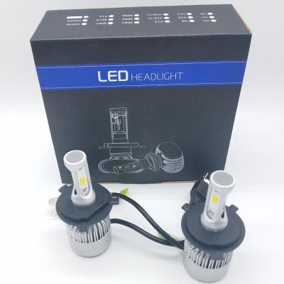 China S2 Led Headlight DC9-32V 36W 6500K 8000LM CSP Chip H4 Bulb For Car For Motor Bike Universal for sale