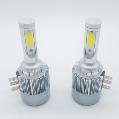 China C6 Led Headlight DC12V 36W 6500K 8000LM COB Chip H15 Chip Bulb For Auto Car Universal for sale