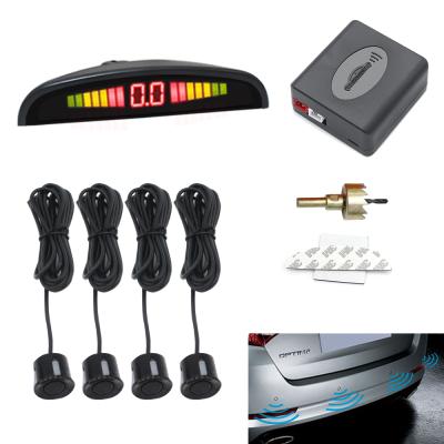 China 22mm Round Car Reverse Parking Sensor Kit With LED Display Alarm PZ300-X-22 for sale