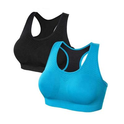 China Breathable High Impact Padded Sports Bra For Women Butt Lift Gym Yoga Bras Crop Top Fitness Yoga Bra for sale