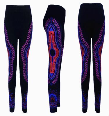 China Antibacterial Women's Printing Seamless Leggings Stretchable Yoga Leggings for sale