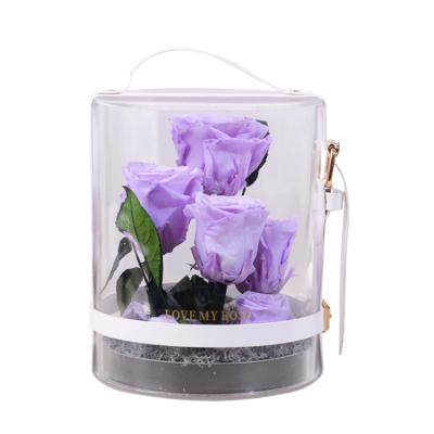 China Celebration 2022 New Arrive Luxury Valentine's Day Gift Multiple Colors Can Be Customized Acrylic Secret Garden for sale