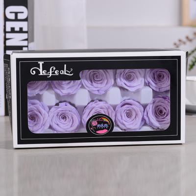 China Wholesale 10 High Quality Khaki Rose Valentine's Day Flower Head Wedding Party Decorative Flowers and Garlands for sale