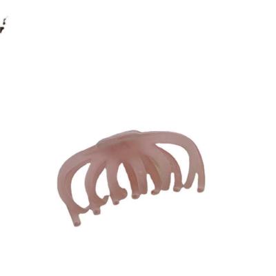 China Wholesale 2021 New Arrivals Candy Color Eco-friendly Luxury Acrylic Hair Claw Large Hair Claw Clips for sale