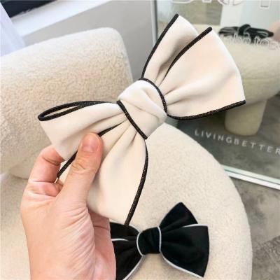 China Wholesale High Quality Eco-friendly Candy And Elegant Korean Style Hairpins Large Bow Hairpin For Women for sale