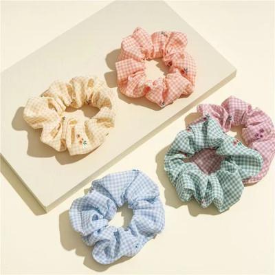 China Large Attractive Luxurious Accessories Elastic Hair Bands Shape Large Intestine Ring Hair Scrunchies Elastic for sale