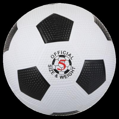 China Official Size 5 Rubber Outdoor Exercise Soccer Ball With Colorful Printing for sale