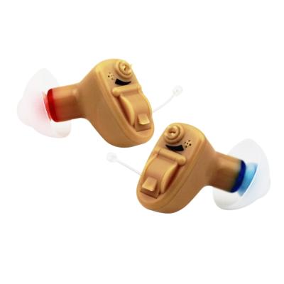 China China base manufacturer device OTC sound amplifier CIC analog hearing aid for mild hearing loss audfonos for sale