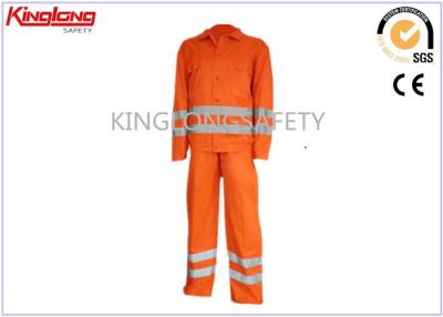 China Construction / Police Unisex High Visibility Workwear with PVC / Nylon Zipper for sale