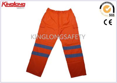 China Ladies / Mens High Visibility Workwear Reflective Work Pants EN 20471 for sale