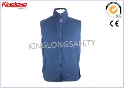 China Popular Anti Pilling Polar Fleece Vest / Quick Dry Mens Winter Vest 260gsm for sale