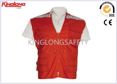 Cina Maglie su ordinazione di sicurezza stradale del poliestere EN20471 per applicazione di legge, classe 2 in vendita