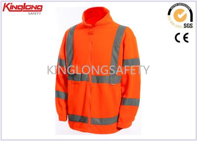 China Outdoor Dustproof XL / XXL Polar Fleece Jacket For Mining / Electric Worker for sale