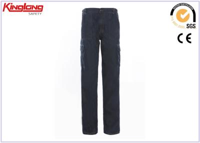 China Industry Worker Casual Denim Work Clothes XL / XXL Autumn Workwear for sale