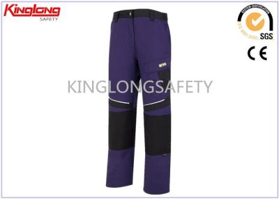 China Multicolor Work Cargo Canvas Workwear Trousers With Knee Pad for sale