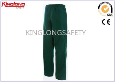 China Green Hospital Uniforms Medical Workwear With 65% Polyester + 35% Cotton for sale