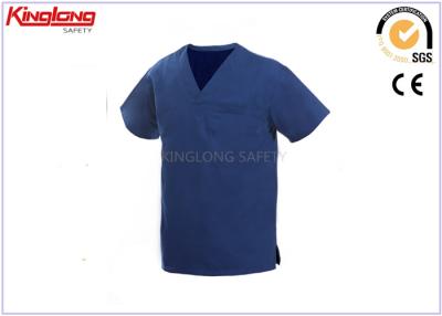 China Unisex S - XXXL V neck Clinic / Hospital Uniforms Top And Pants for sale