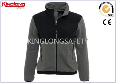 China Chaquetas polares del paño grueso y suave de Pilling del tapón anti de encargo del viento para los hombres, de secado rápido en venta