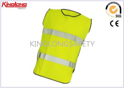 China Promotional Logo Printed Reflectorized Safety Vest Custom For Logistics / Gardening for sale