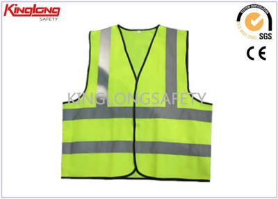 China 100 Polyester High Visibility Reflective Security Vest Chile Style , Eco - Friendly for sale