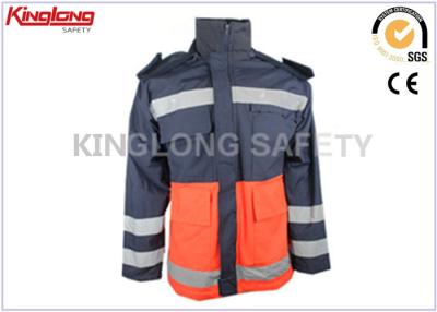 China De geborduurde Waterdichte Schilder Worker van Veiligheids hallo Vis Winter Work Jackets For Te koop