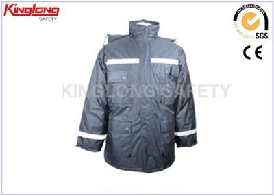 China Custom Made Men Reflective Winter Work Jackets Nylon Windbreaker Jacket for sale