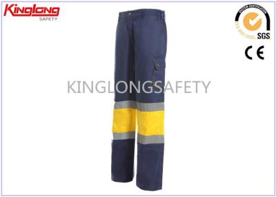 China SASO Certificated Fluorescent Yellow Reflective Tape Saudi Arabi Work Trousers for sale