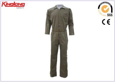 China 100% Cotton Work Suit Coverall Uniforms , Solid Color Work Coveralls For Men for sale