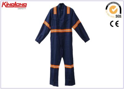 China Outdoor Industrial Safety Clothing Men Coverall With Reflective Tapes for sale