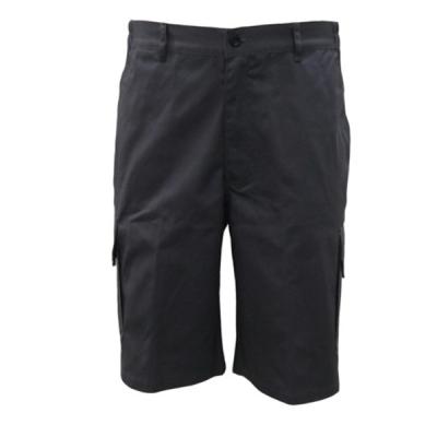 China Pure Cotton Solid Cargo Shorts For Men / Mens Black Cargo Trousers for sale