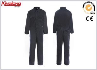 Chine Coton 100% de vêtements de travail de toile piqué par double de combinaison de sécurité portable à vendre