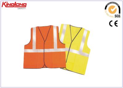 China Work Custom Reflective Safety Vest / Stylish High Visibility Safety Vest Protective for sale