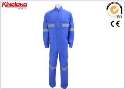 China Het antistatische Poly & katoenen blauwe werk jumpsuit voor het schilderen, S - 5XL Te koop