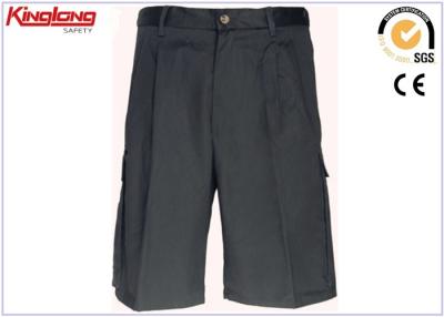 China Leisure Casual Shorts comfortable , Zipper black cargo shorts for men for sale