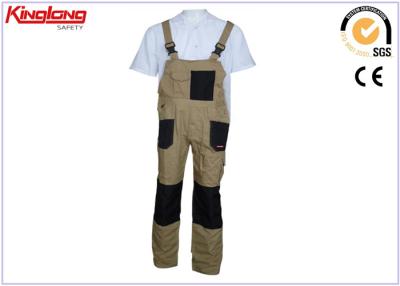 China Druable workers overall uniforms bib trousers with oxford protection fabric for sale