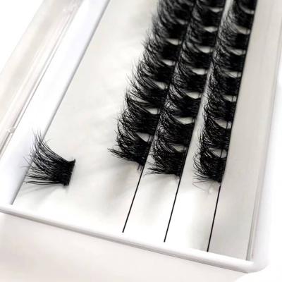 China Long Natural Wholesale Diy Lash Extensions Segment Kit Zm Diy Lash Extension Kit Rectangle for sale