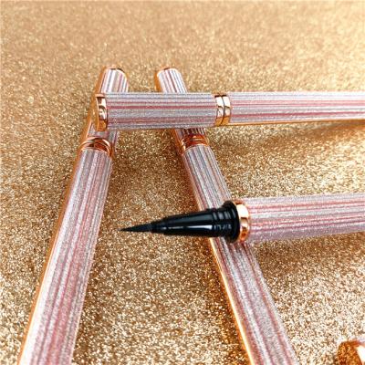 China 3d Eyeliner Mink Eyelashes Waterproof Long Lasting 2021 New Design Waterproof Self Adhesive Eyeliner Glue Pen for sale